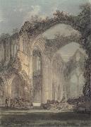 J.M.W. Turner The Chancel and Crossing of Tintern Abbey,Looking towards the East Window oil painting